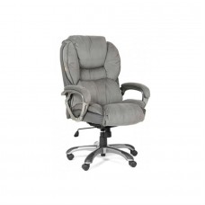 Кресло CH434 вельвет серый