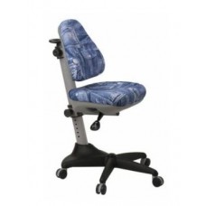 Кресло детское KD-2/G/50-31 синий джинса 50-31(серый пластик ручки)