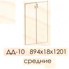 ДД-10 двери средние деревянные  (2шт) венге